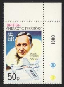 British Antarctic Territory Sc# 58b MNH Lincoln Ellsworth