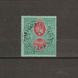 SIERRA LEONE 1912/21 SG 127a USED Cat £250