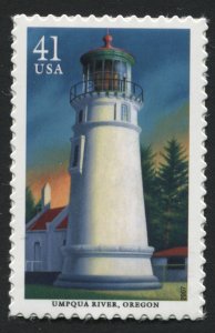 USA 4149   MNH    Light House Umoqua RIver