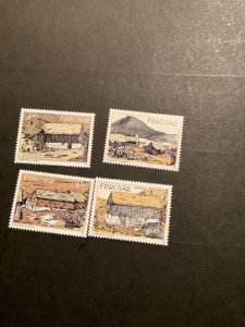 Faroe Islands Scott #243-6 never hinged