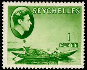 SEYCHELLES SG146, 1r yellow-green, M MINT. Cat £150.