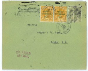 99868 - GUATEMALA - POSTAL HISTORY -  AIRMAIL COVER Slogan postmarks 1933