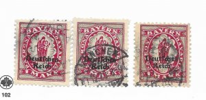 Bavaria Germany #263 Used - Stamp RANDOM PICK