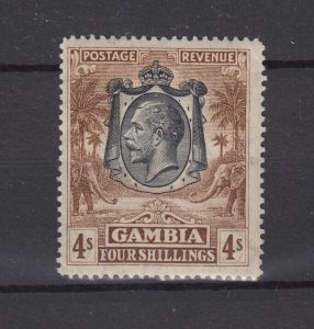 Gambia KGV 1922 4/- SG140 MNH BP7302