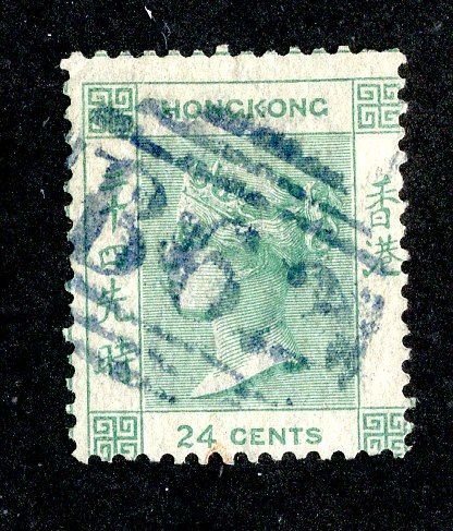 1865 Hong Kong Sc# 18 used cv. $14.50 ( 3644 BCX5 )