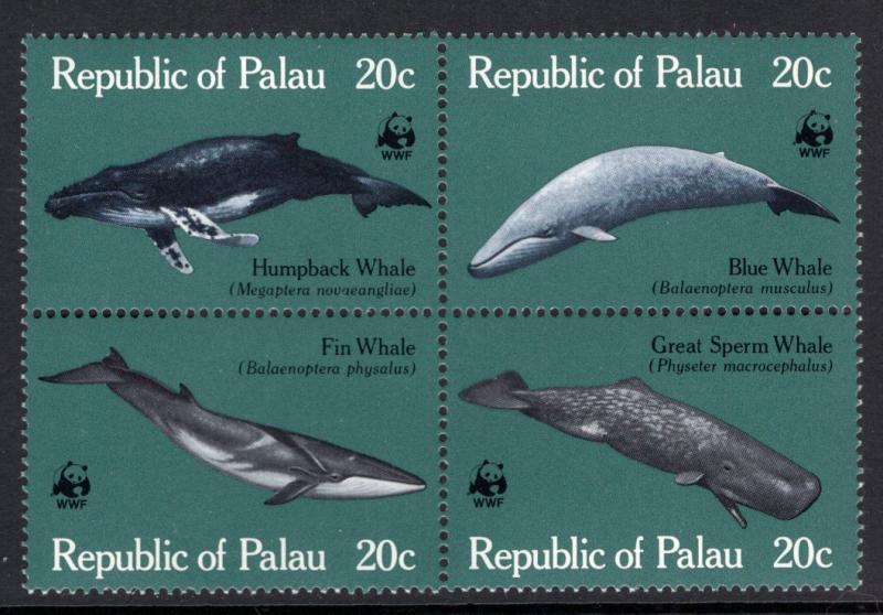 Palau 27a Whales MNH VF