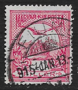 Hungary #89 10f Turul and Crown of St Stephen ~ Used