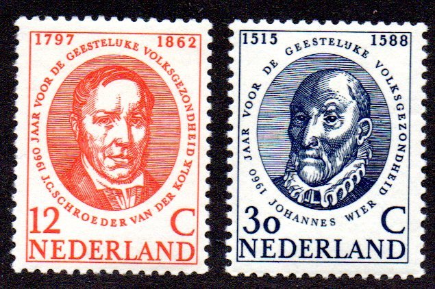 NETHERLANDS 383-4 MH SCV $3.30 BIN $1.65 DOCTORS