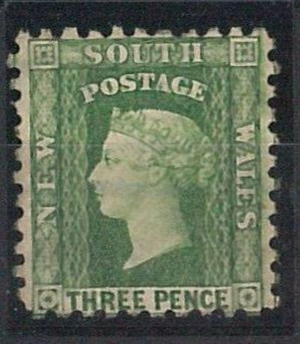 AUSTRALIA: New South Wales - SG 226  MINT FULL GUM with CROWN + LETTER WATERMARK