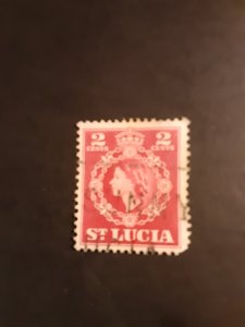 ^St. Lucia #158                Used