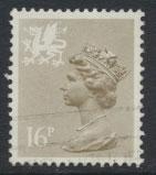 Great Britain Wales  SG W43a SC# WMMH29 Used  perf 15x14 see details phosphor...