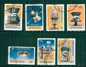 GRENADA  756-62 USED  SPACE BIN $2.00