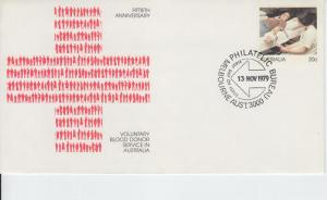 1979 Australia Blood Donor Service SE FDC