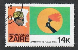 Zaire #906 used single