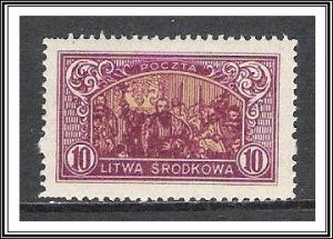 Central Lithuania #41 (v) Union MNH