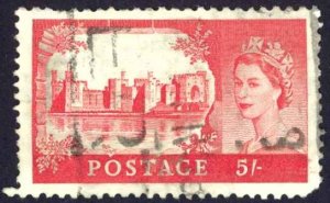 Great Britain Sc# 310 Used (a) 1955 Castle