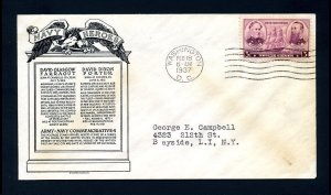# 792 on First Day Cover with Anderson cachet dated 2-18-1937