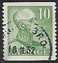 Sweden # 392 - King Gustaf V - used.....{KR3}