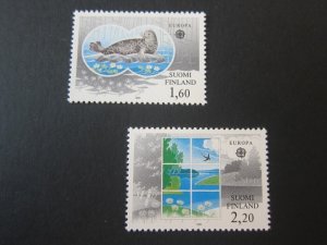 Finland 1986 Sc 735-36 set MNH