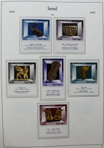 Israel Stamp Collection 1950s-1999 MNH in Three Lighthouse Specialty Albums
