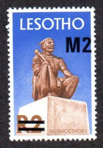 LESOTHO 312 MNH SCV $4.50 BIN $2.70 MONUMENT