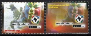 South Africa 1325-1326 MNH Sports World Cup Soccer Championship ZAYIX 0124S0284M