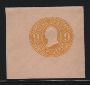 U67 XF unused full corner cut square with nice color cv $ 125 ! see pic !