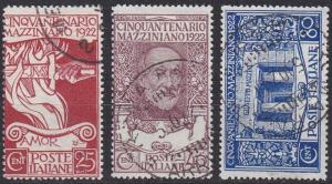 ITALIEN ITALY [1922] MiNr 0157-59 ( O/used ) [02]