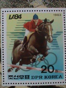 ​ ​KOREA-1983-SC#2340- OLYMPIC GAMES LOS ANGELES'83 RARE-MNH S/S VERY FINE