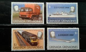  Grenada-Grenadines #388-391 MNH h191.3299