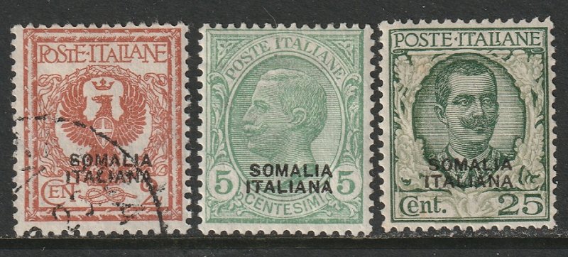 Somalia Sc 83,84,87 from set MH/used