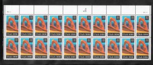 #3024 MNH Plate Block Strip of 20