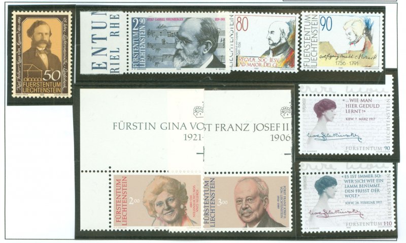 Liechtenstein #847/1066 Mint (NH) Single