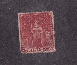 TRINIDAD # 18 QUEEN VICTORIA BRITANNIA CAT VALUE $91