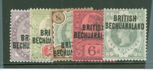 Bechuanaland (British Bechuanaland) #33-37 Unused Single (Complete Set) (Queen)