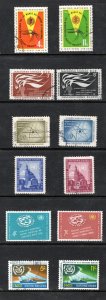 UN 6 Complete sets c.1957-1964