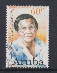 Aruba  #139 used 1996  famous women 1996 Ecury , nurse 60c