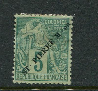 St Pierre #25 mint No Gum - Make Me An Offer