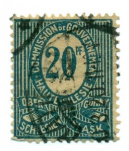 Upper Silesia 1920 #6 U  SCV (2022) = $0.80