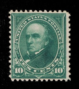 AFFORDABLE GENUINE SCOTT #273 FINE MINT OG NH 1895 DARK GREEN - WEBSTER  #11718