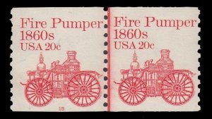 United States 1908 Pair MNH