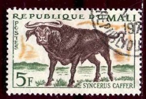 Mali; 1965: Sc. # 68: Used CTO Single Stamp