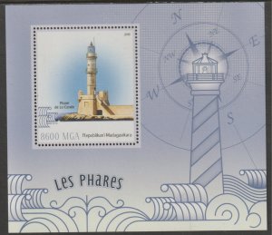 LIGHTHOUSES   perf deluxe sheet with one value mnh