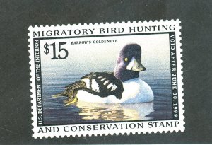 RW65 MINT VF NH Cat $45