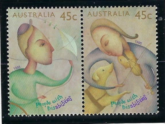 Australia 1451 MNH 1995 People with Disabilities (fe1252)