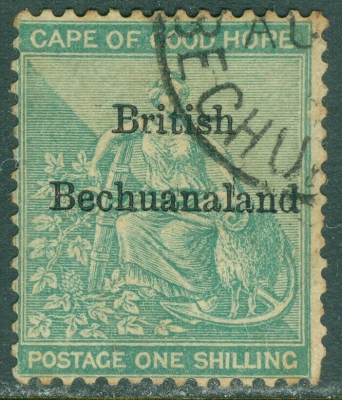 EDW1949SELL : BECHUANALAND 1885 Scott #9 Very Fine, Used. Catalog $190.00.