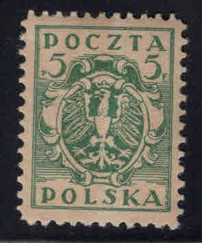 Poland Scott 94  Mint Hinged stamp