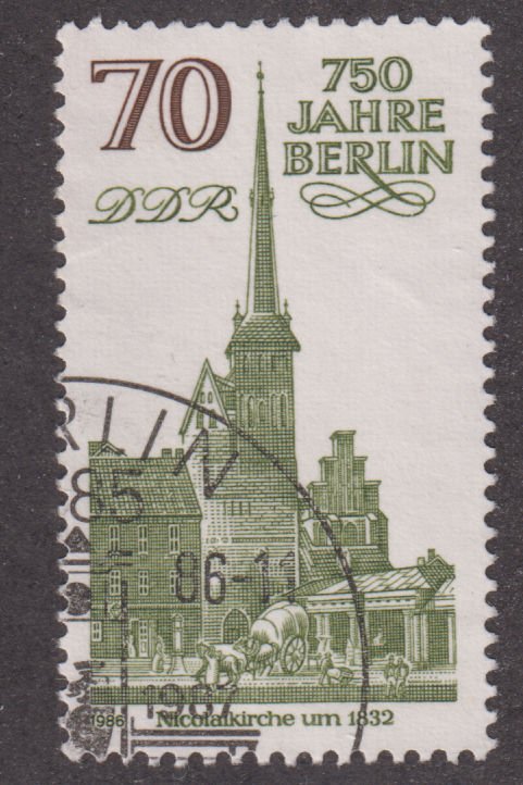 Germany DDR 2589 Marx-Engels Forum 1987