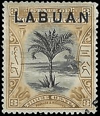 LABUAN   #75 USED (1)