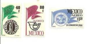 Mexico 970,C314-315 MNH